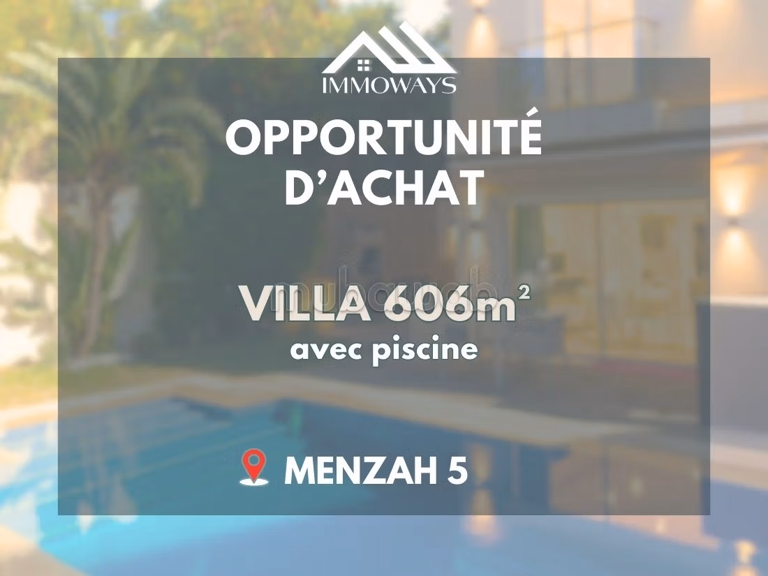 Villa moderne à vendre à El Manzah 5